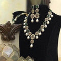 Ishhaara Flower Motif Long Necklace