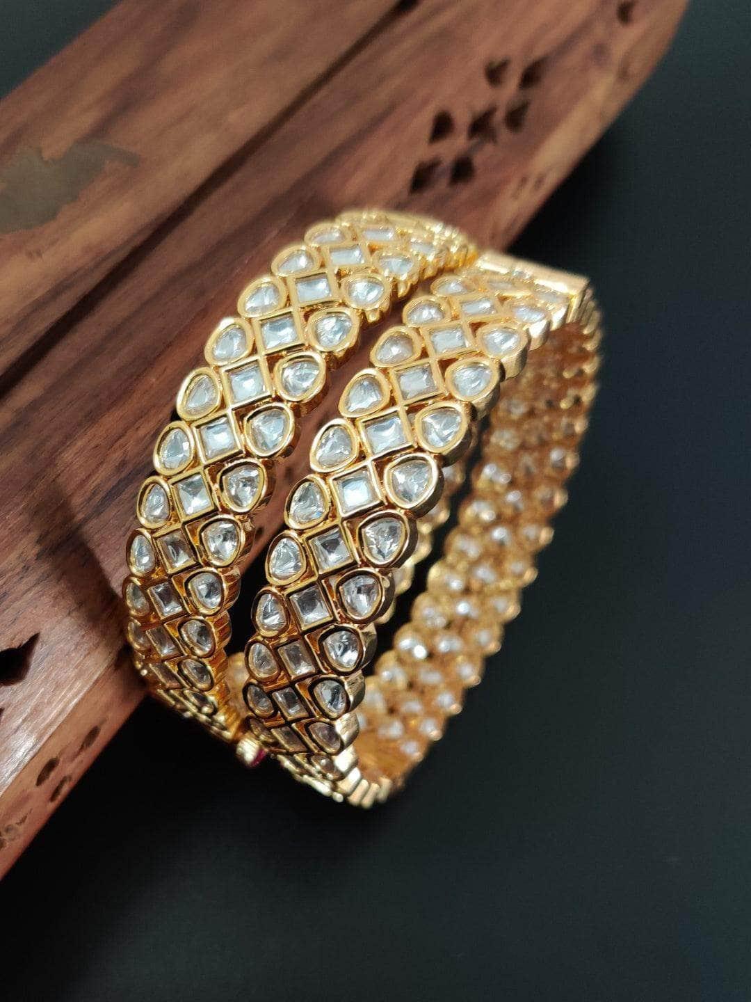 Ishhaara Eternity Polki Kundan Bangle