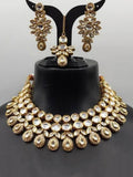 Ishhaara Antique Drop Choker Set