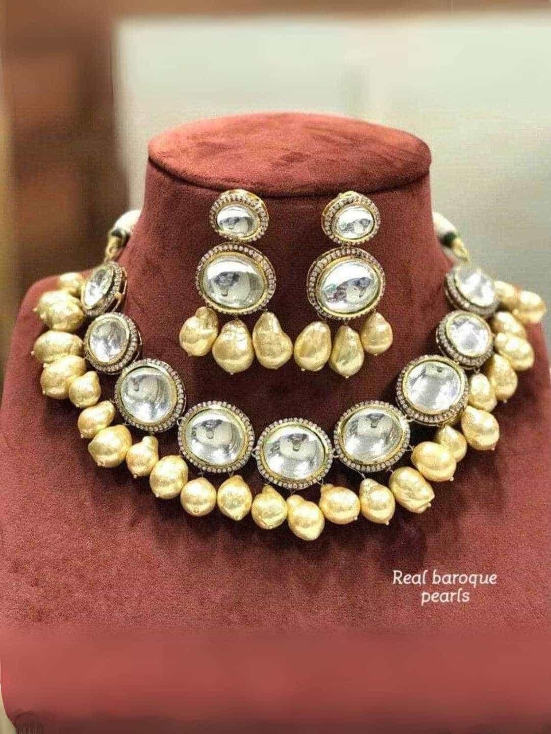 Ishhaara Big Polki Victorian Baroque Set