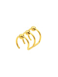 Ishhaara Gold Minimalistic Ear Cuff