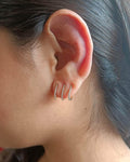 Ishhaara Rhinestone Decor Ear Cuff