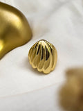 Ishhaara Gold Shell Rings