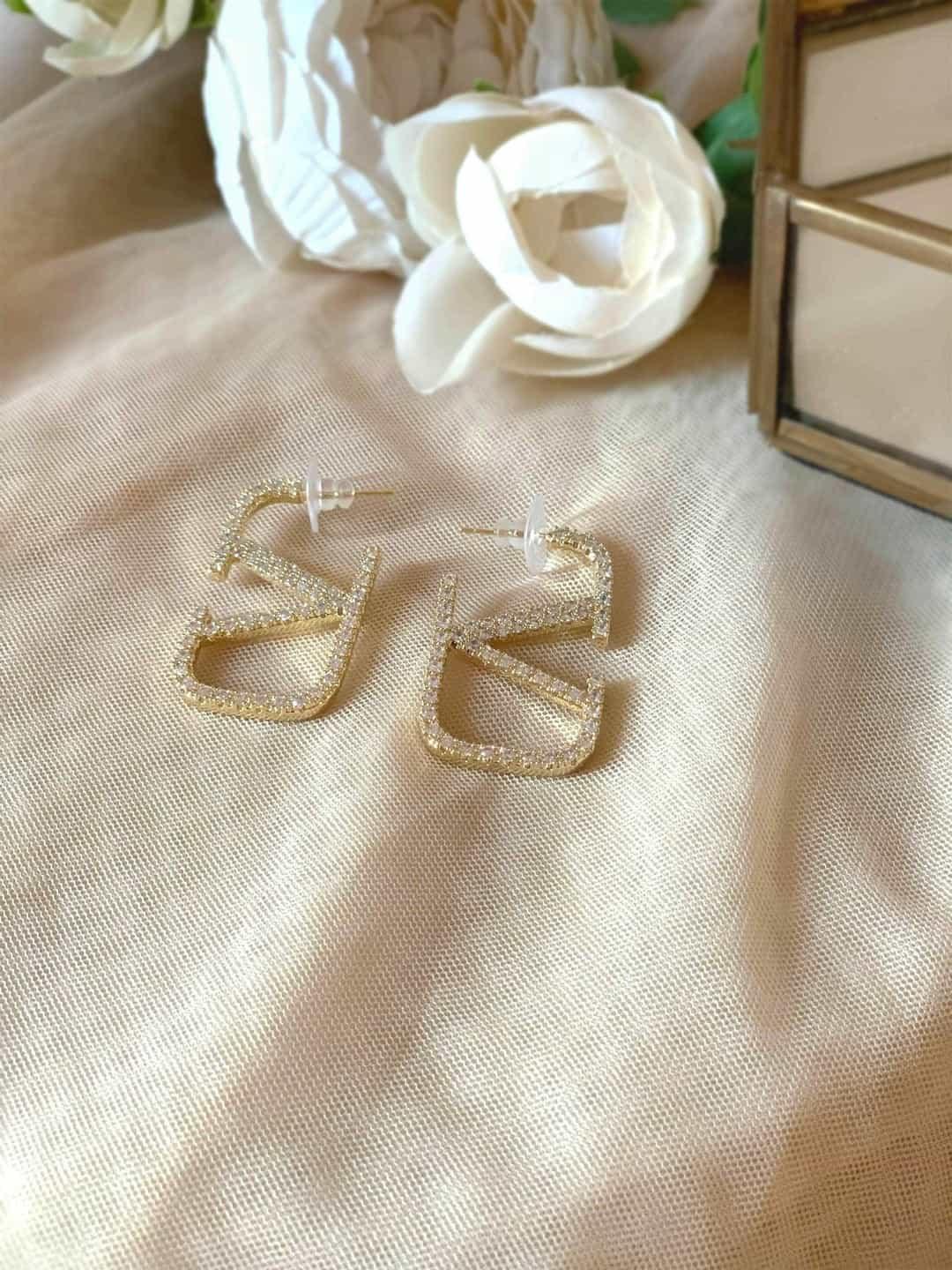 Ishhaara Swag Earring Silver