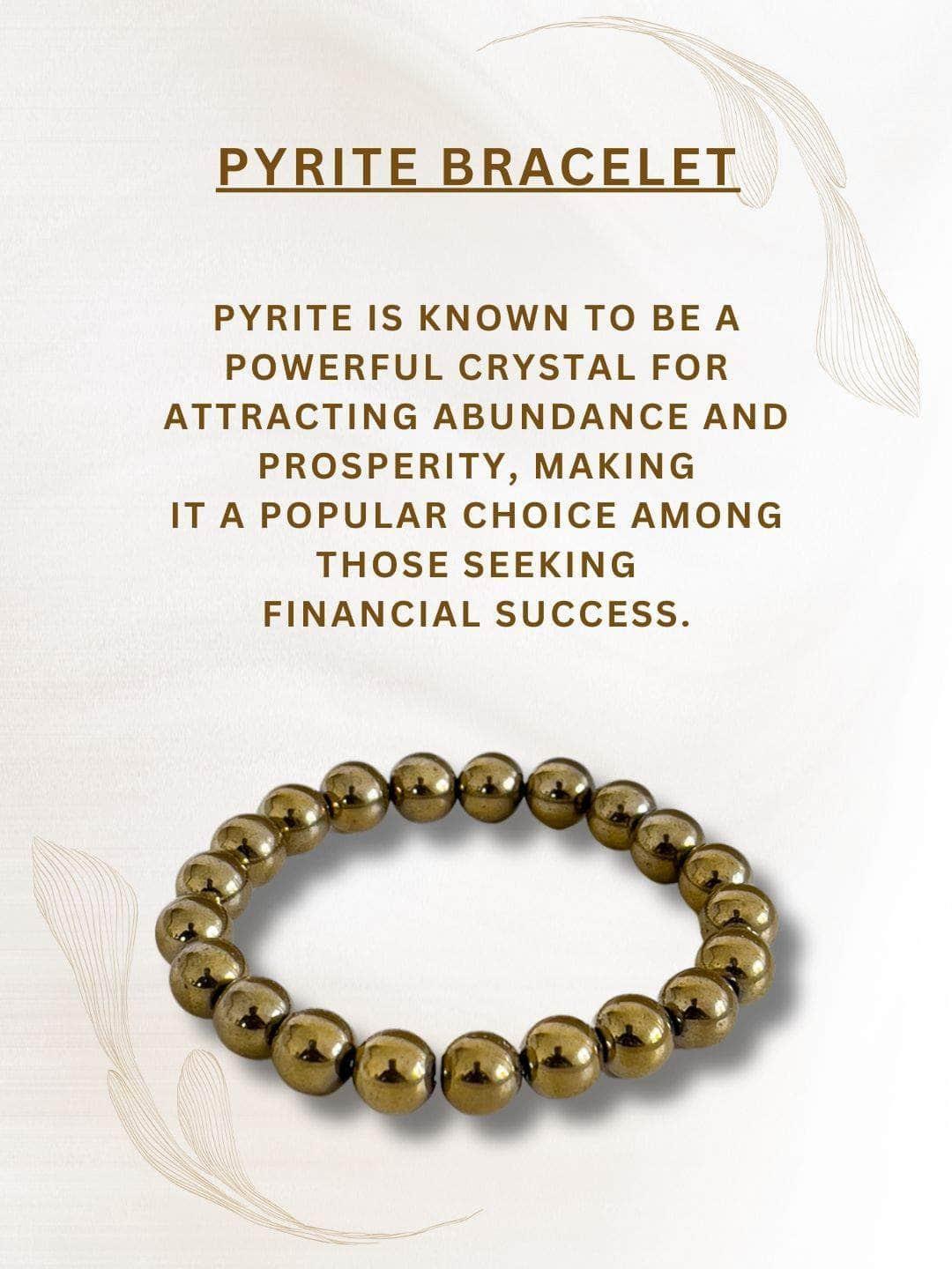 Ishhaara Golden Pyrite Bracelet