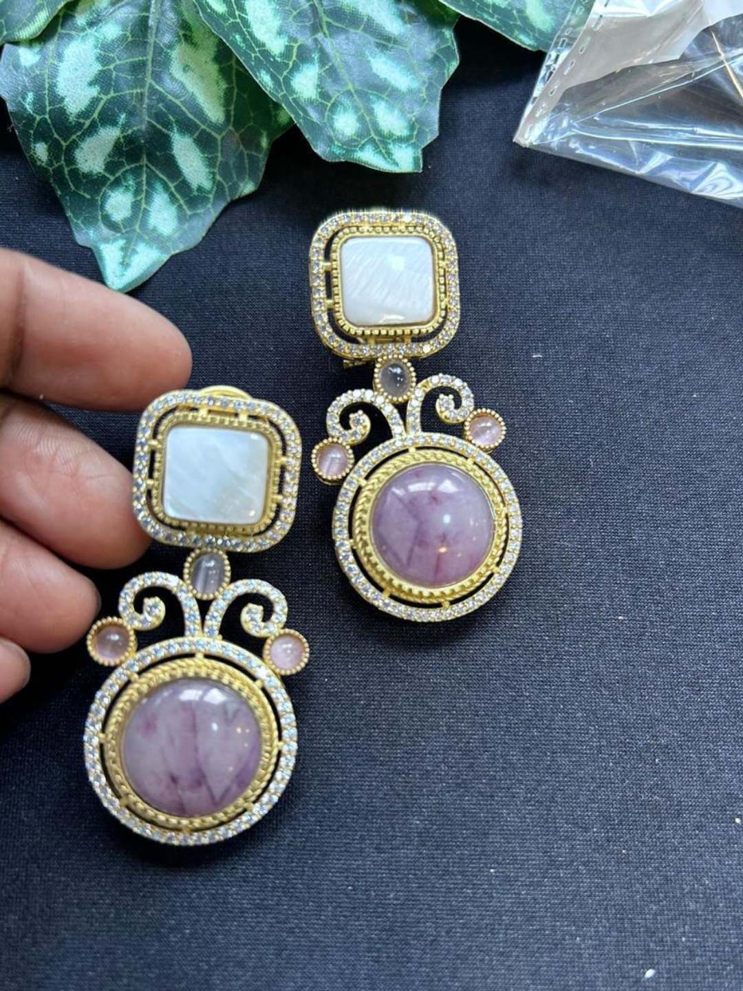 Ishhaara Graceful Multicolor Contemporary Earrings