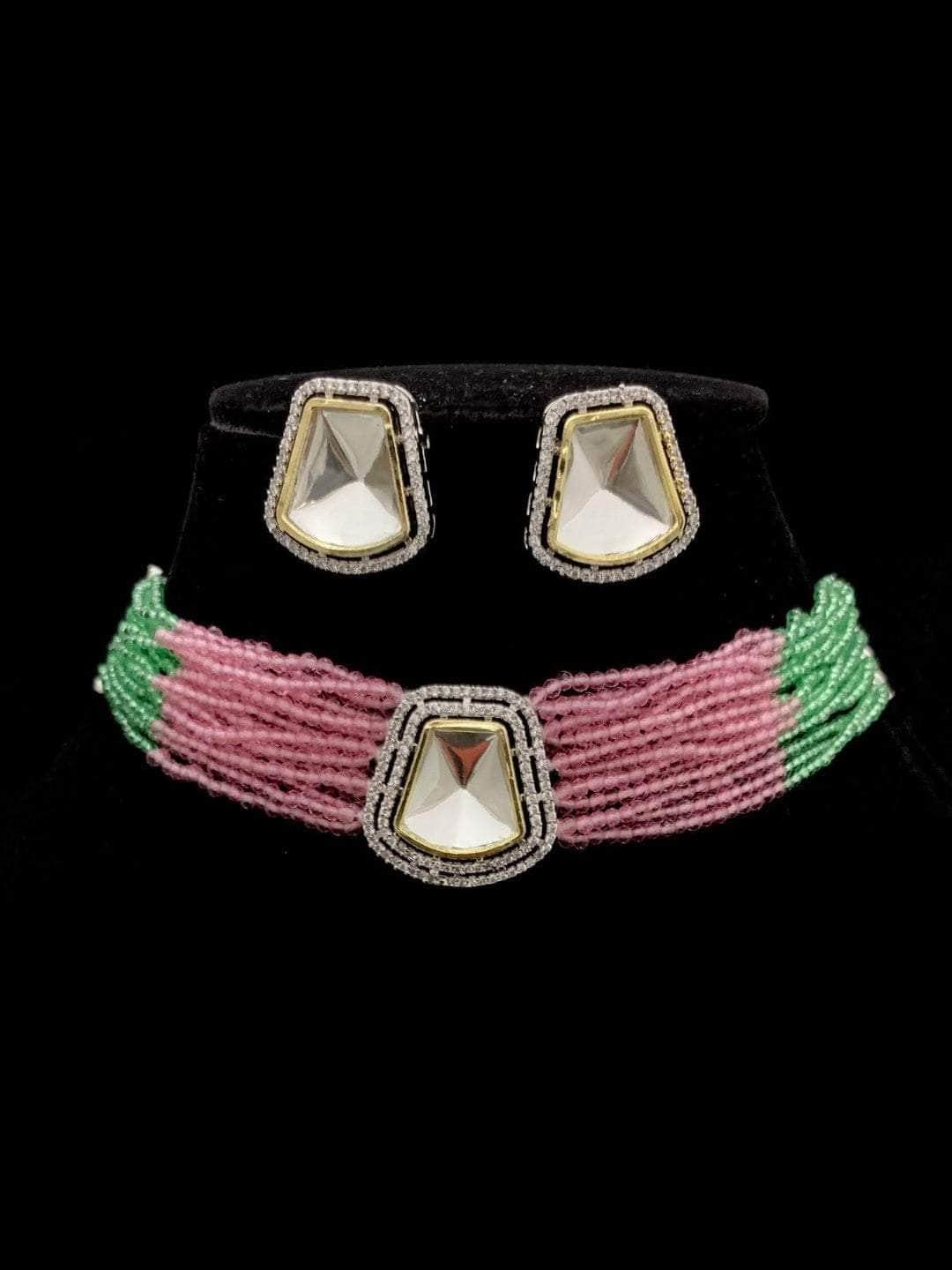 Ishhaara Bead Jungle Necklace