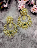 Ishhaara Chandbali Moti Kundan Earring