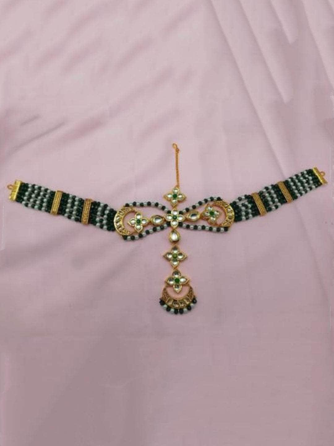 Ishhaara Colored Moti Sheesh Patti