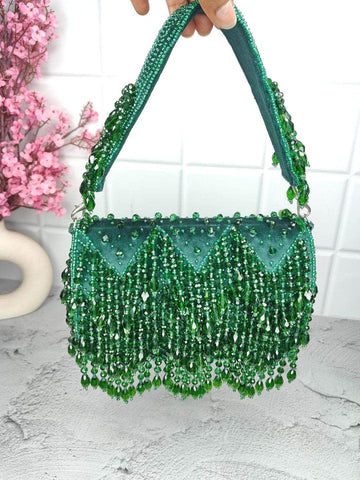 Ishhaara Designer Crystal Flap Bags