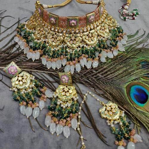 Ishhaara Layered Antique Bridal Set