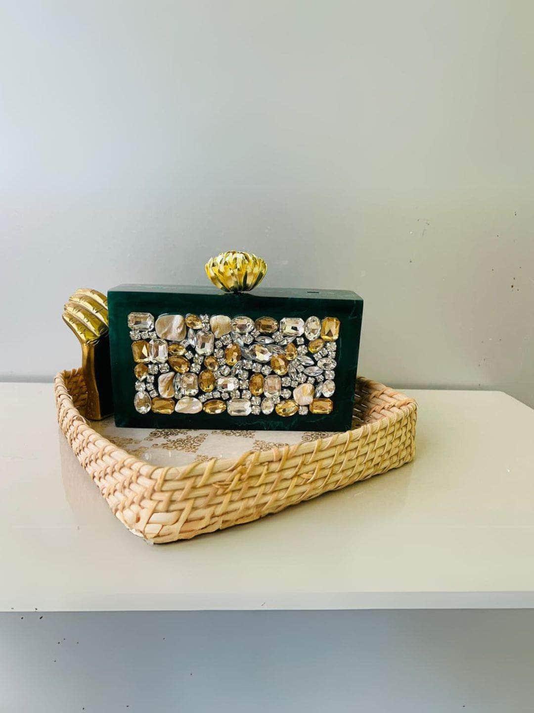 Ishhaara Luxe Resin Clutch