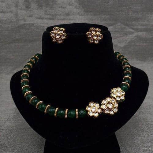 Ishhaara Pearls Kundan Necklace Set