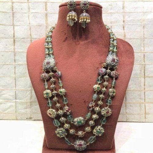 Ishhaara Semi Precious Stones Necklace