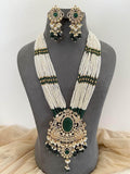 Ishhaara Victorian Necklace With Monalisa Beads