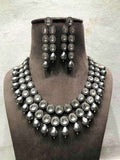 Ishhaara Ad 2 Layered Round Polki Necklace