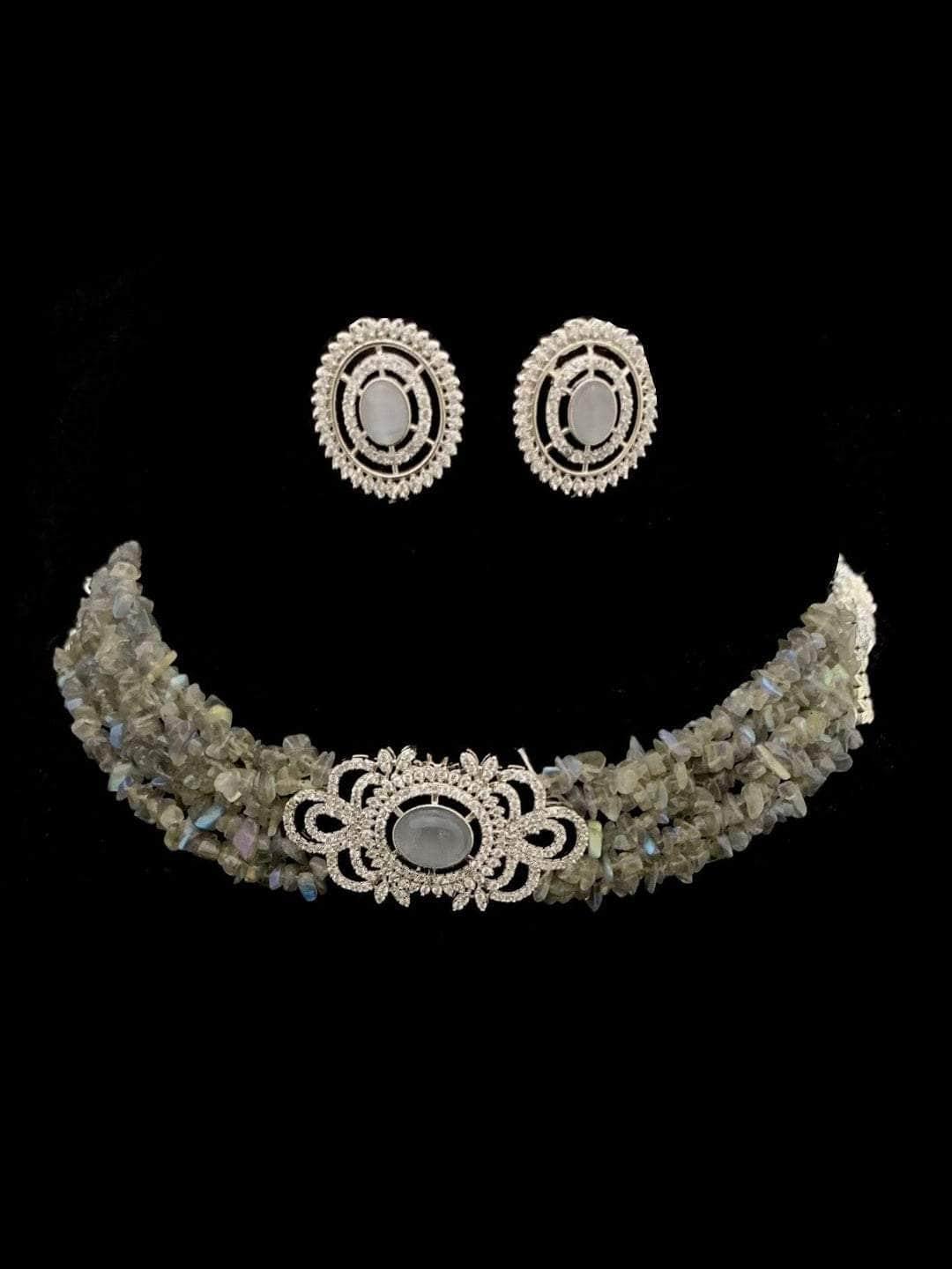 Ishhaara Blister Bead Choker