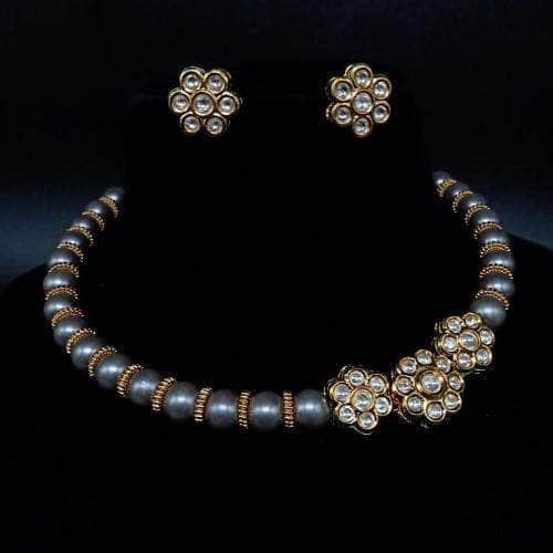 Ishhaara Pearls Kundan Necklace Set
