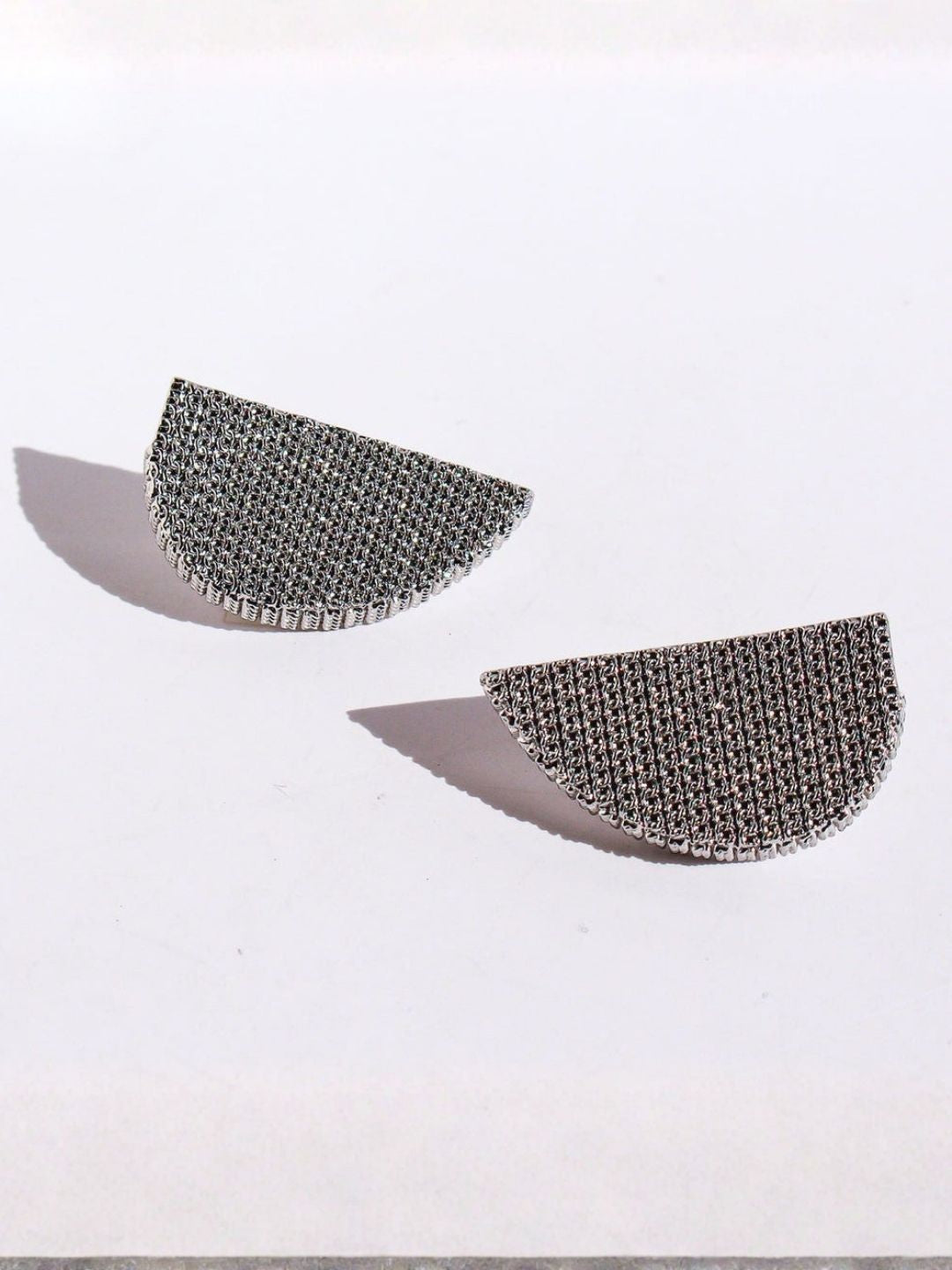 Ishhaara Half Moon Studs