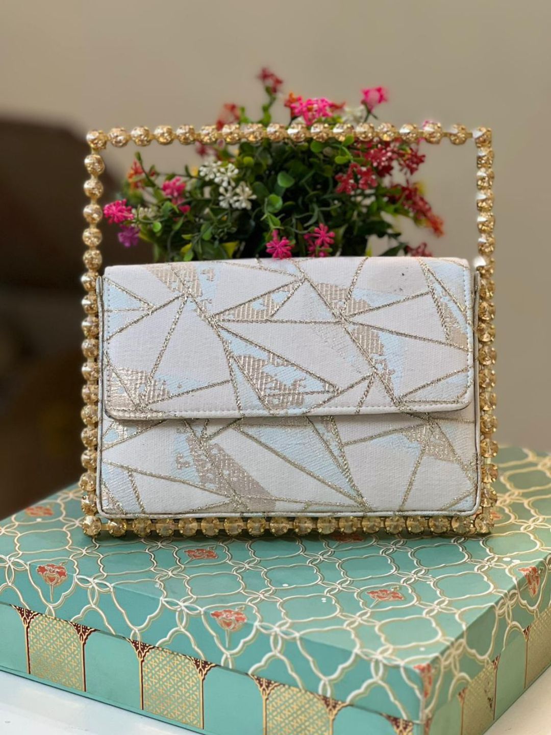 Ishhaara Hand Embroided Party Clutches