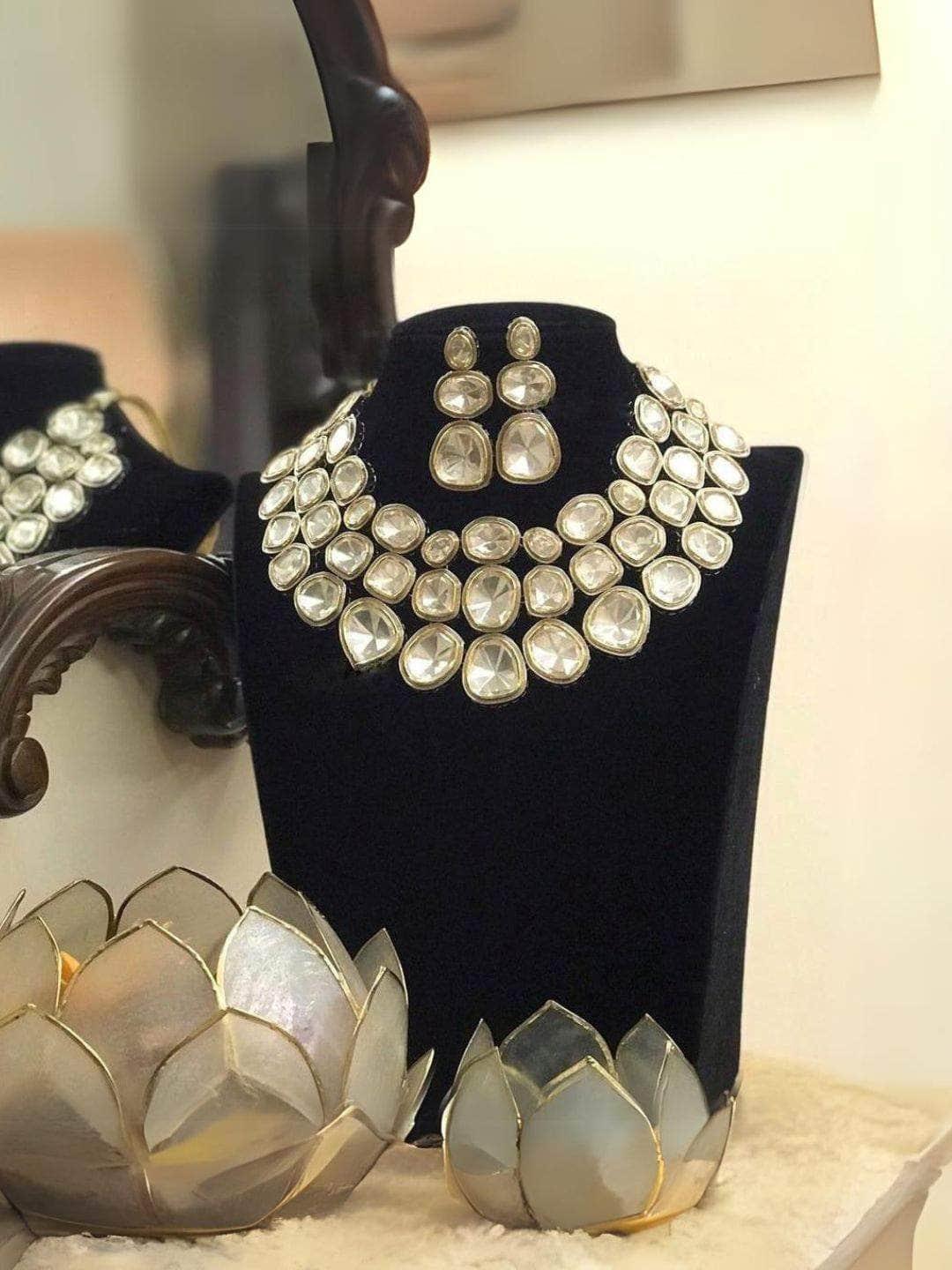 Ishhaara Handmade Polki Necklace