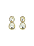 Ishhaara Isha Talwar In Polki Stone Ad Earring