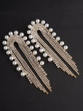 Ishhaara Julia Pearl Tassel Earring
