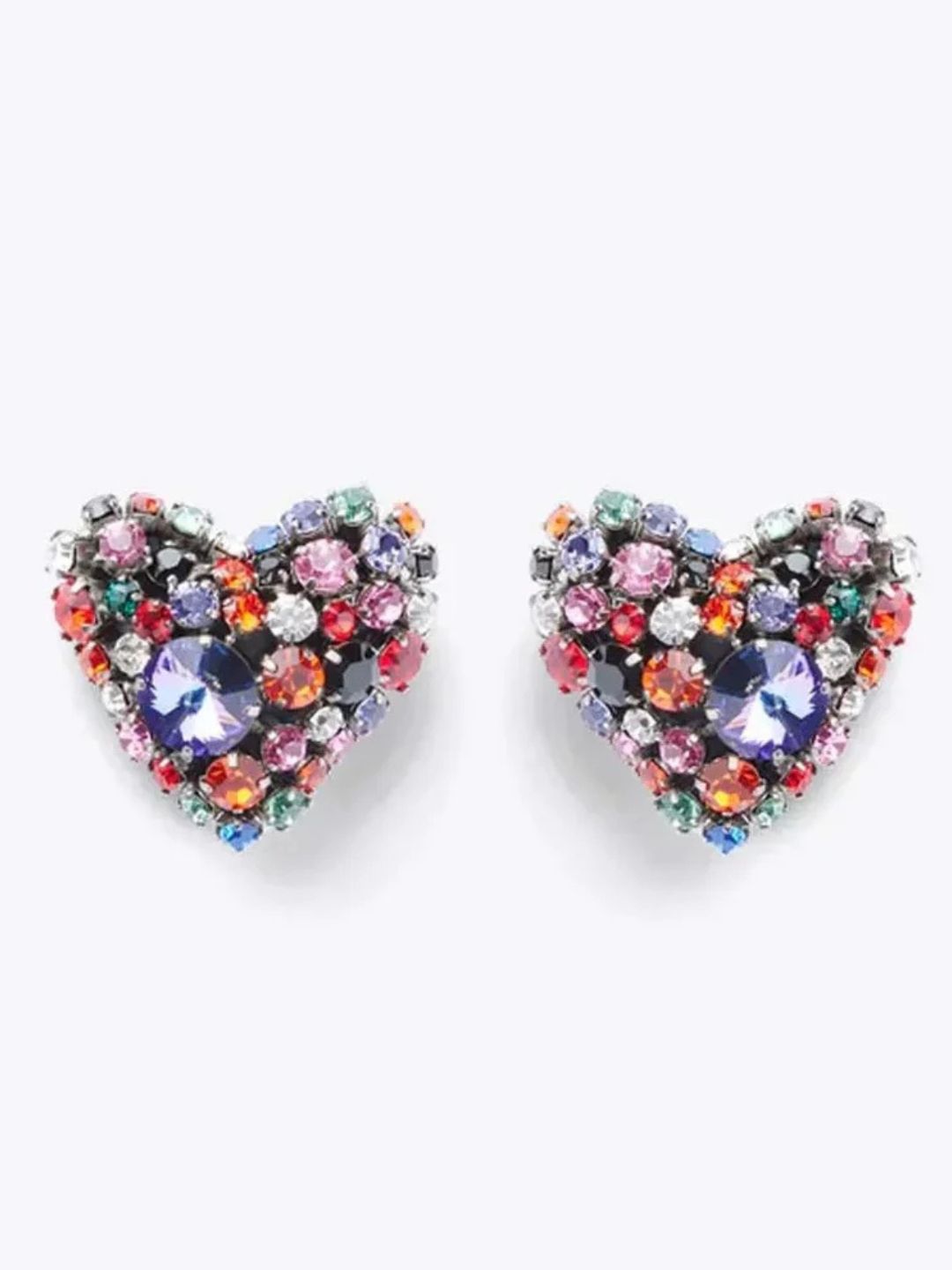 Ishhaara Kaleidoscope Heart Earring