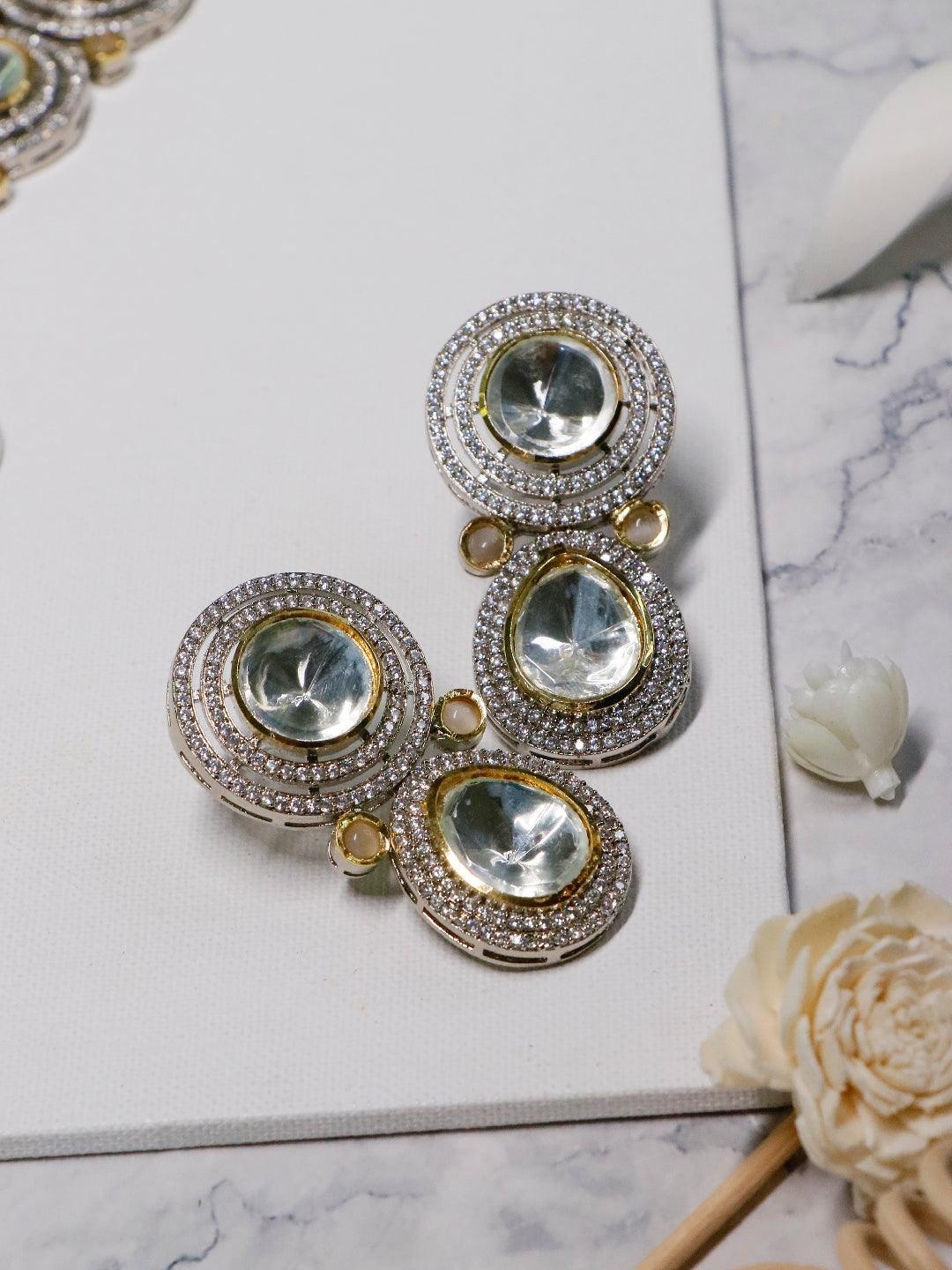 Ishhaara Kinjal In Ad Stone Kundan Choker Set