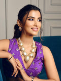 Ishhaara Kinjal In Baroque Pearl Statement Necklace