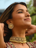 Ishhaara Kinjal In Flower Moti Choker