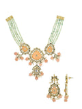 Ishhaara Kinjal In Pendant Choker Set