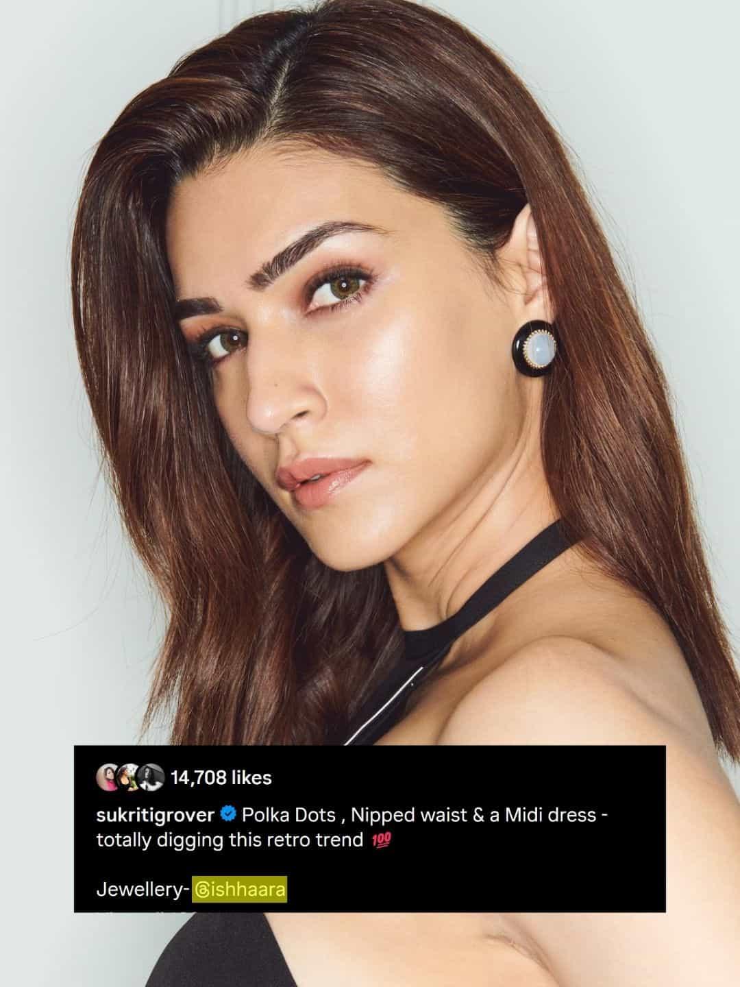 Ishhaara Kriti Sanon In Astral Orbit Earrings