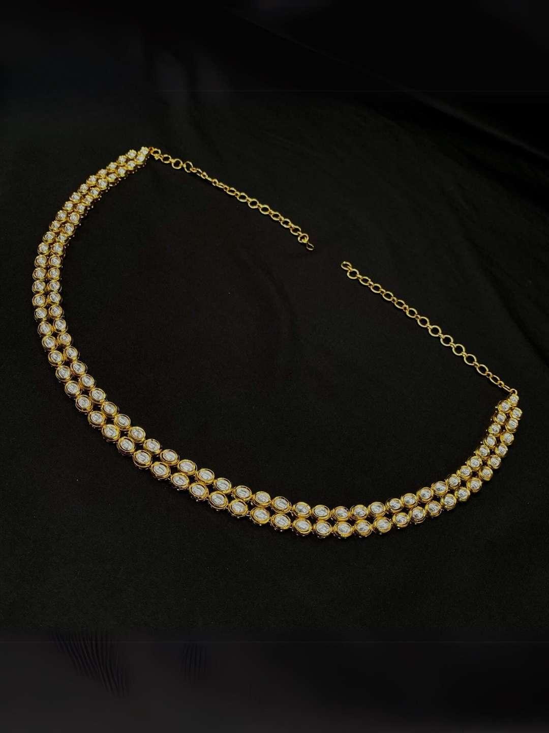 Ishhaara Kundan Studded Double Layered Kamarband