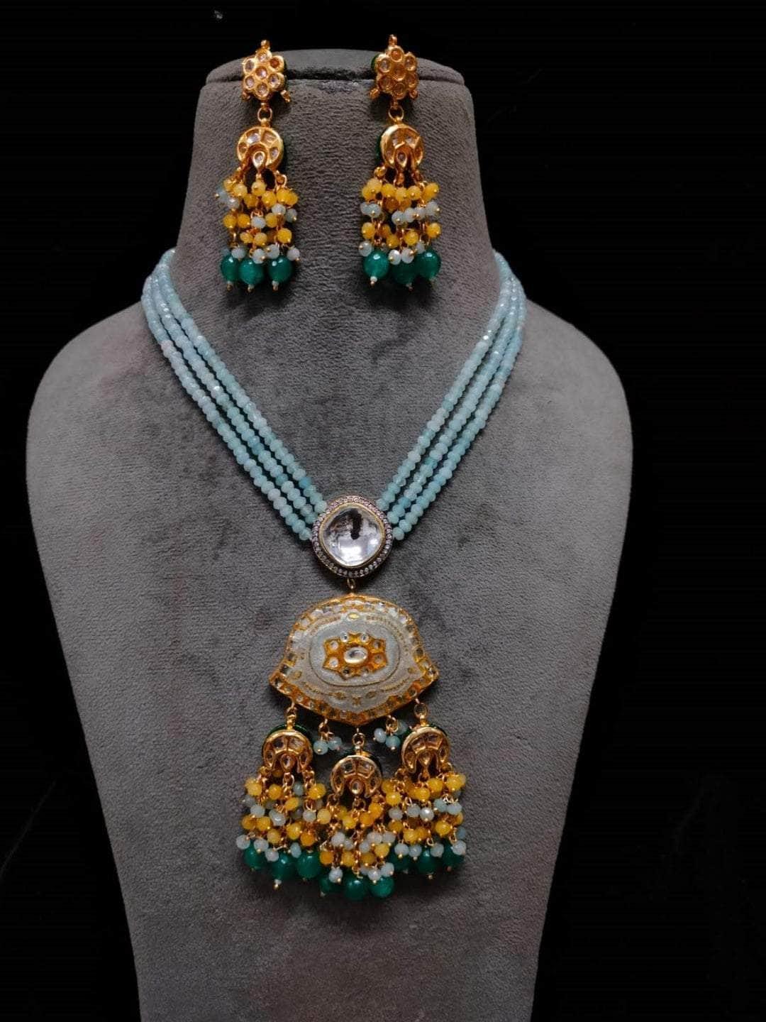 Ishhaara Beaded Chandabali Chain