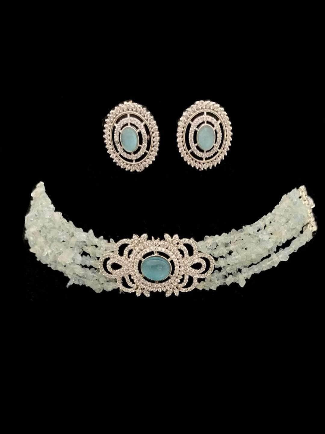 Ishhaara Blister Bead Choker