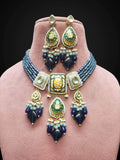 Ishhaara Drop Shaped Polki Kundan Choker