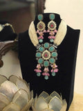 Ishhaara Multi Square Pendant Necklace