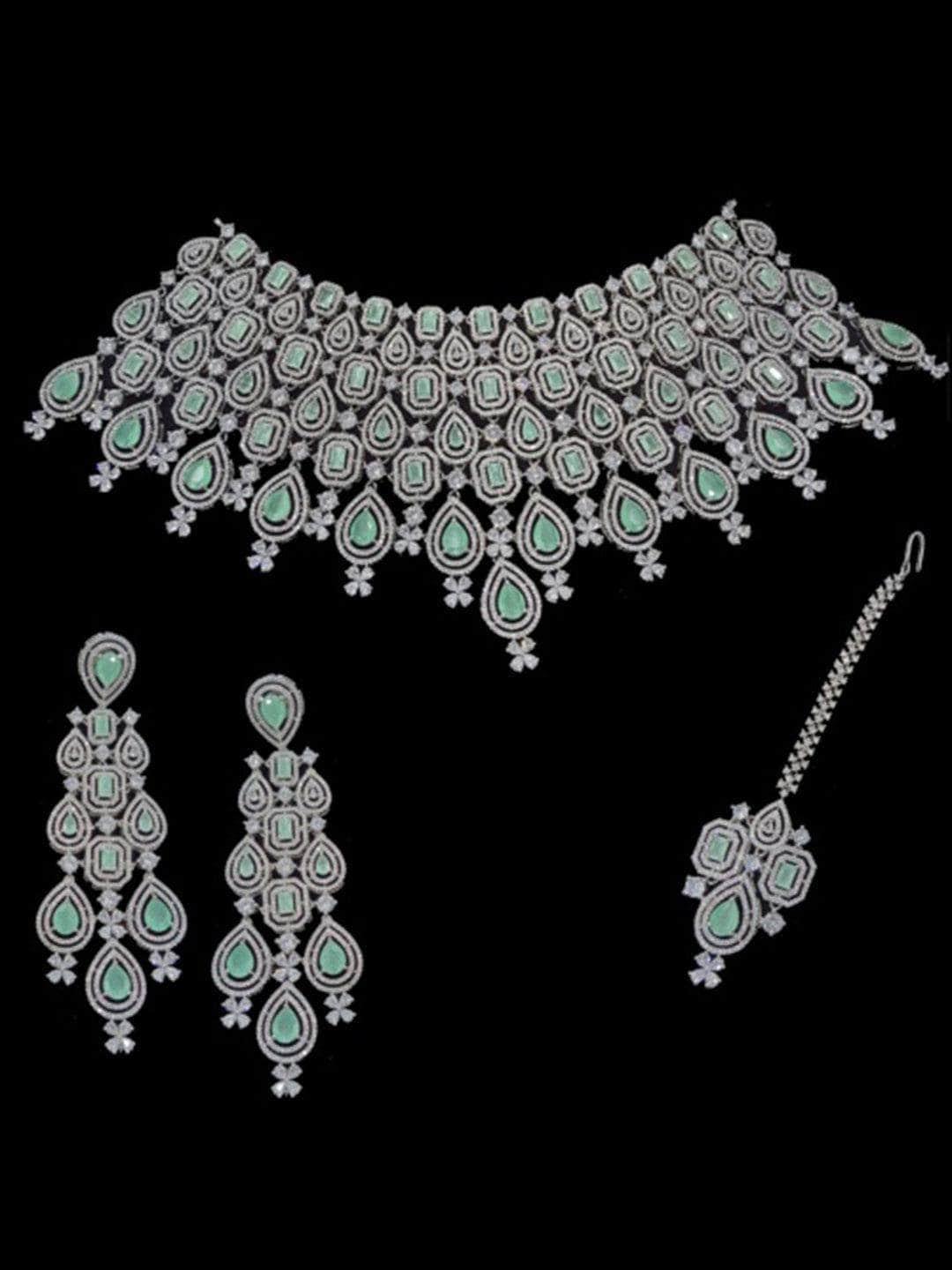 Ishhaara Ad Full Covered Bridal Necklace Set