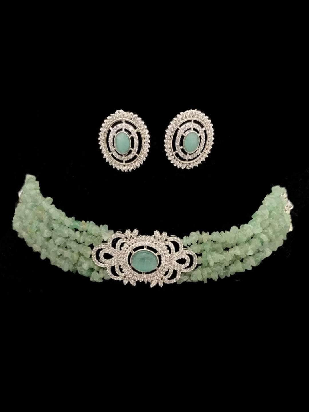 Ishhaara Blister Bead Choker