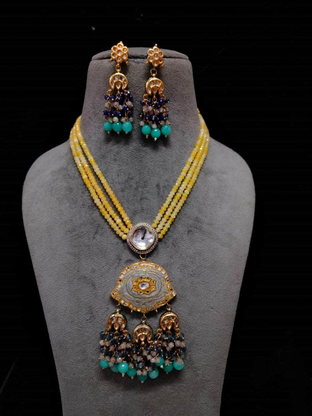 Ishhaara Beaded Chandabali Chain