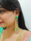 Ishhaara Long Chain Dangle Earrings