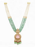 Ishhaara Monalisa Drop Pearl And Cheed Beaded Haar