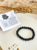 Ishhaara Black Lava Bracelet