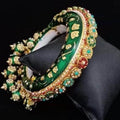 Ishhaara Mughal Meena Openable Kada Pair