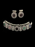 Ishhaara Circle Pearly Charm Necklace