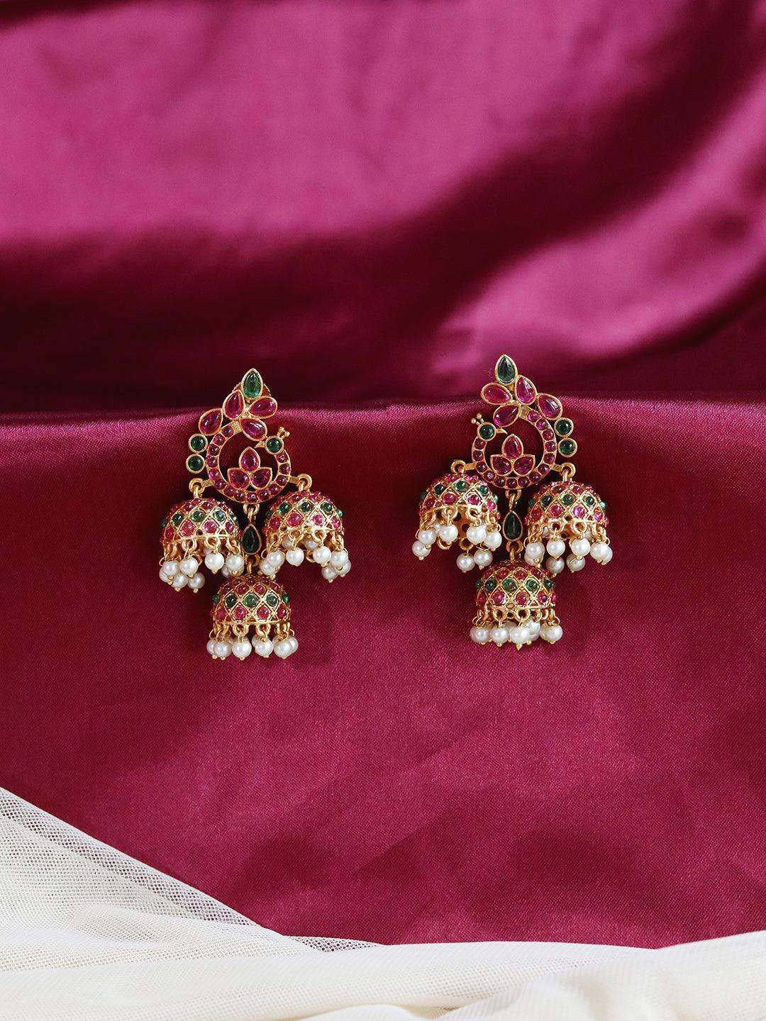 Ishhaara Multi Jhumka Designer Earring