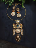 Ishhaara Multicolor Handmade Fusion Neckpiece