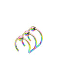Ishhaara Multicolor Minimalistic Ear Cuff