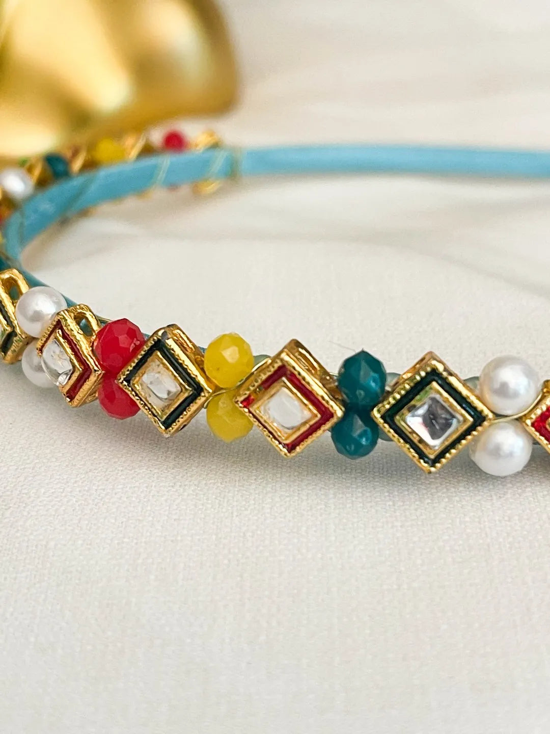 Ishhaara Multicolor Stone Studded Hairband